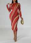 "Serenti" Midi Dress