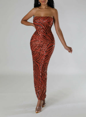 "Melanie" Midi Dress