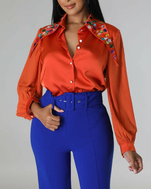 "Jess" Satin Top