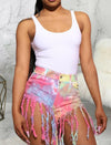 "Shelly" Tie Dye Shorts