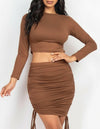 "Lya"  Skirt Set