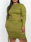 "Lya"  Skirt Set