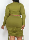 "Lya"  Skirt Set