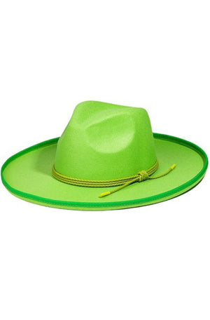 "Abrivado" Fedora Hat (Green)