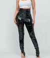 "Onix" Faux Leather Pants