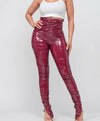 "Onix" Faux Leather Pants