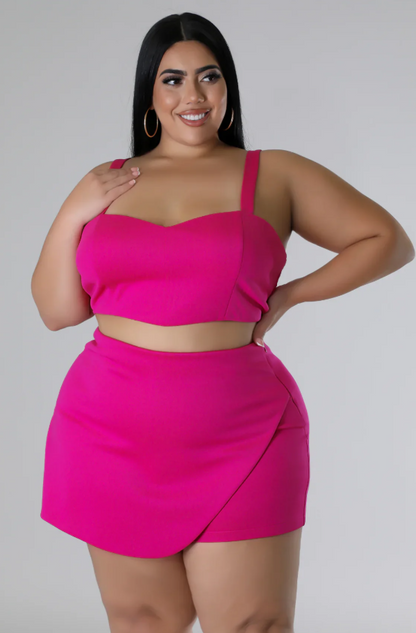 Set Trippin Skort Set