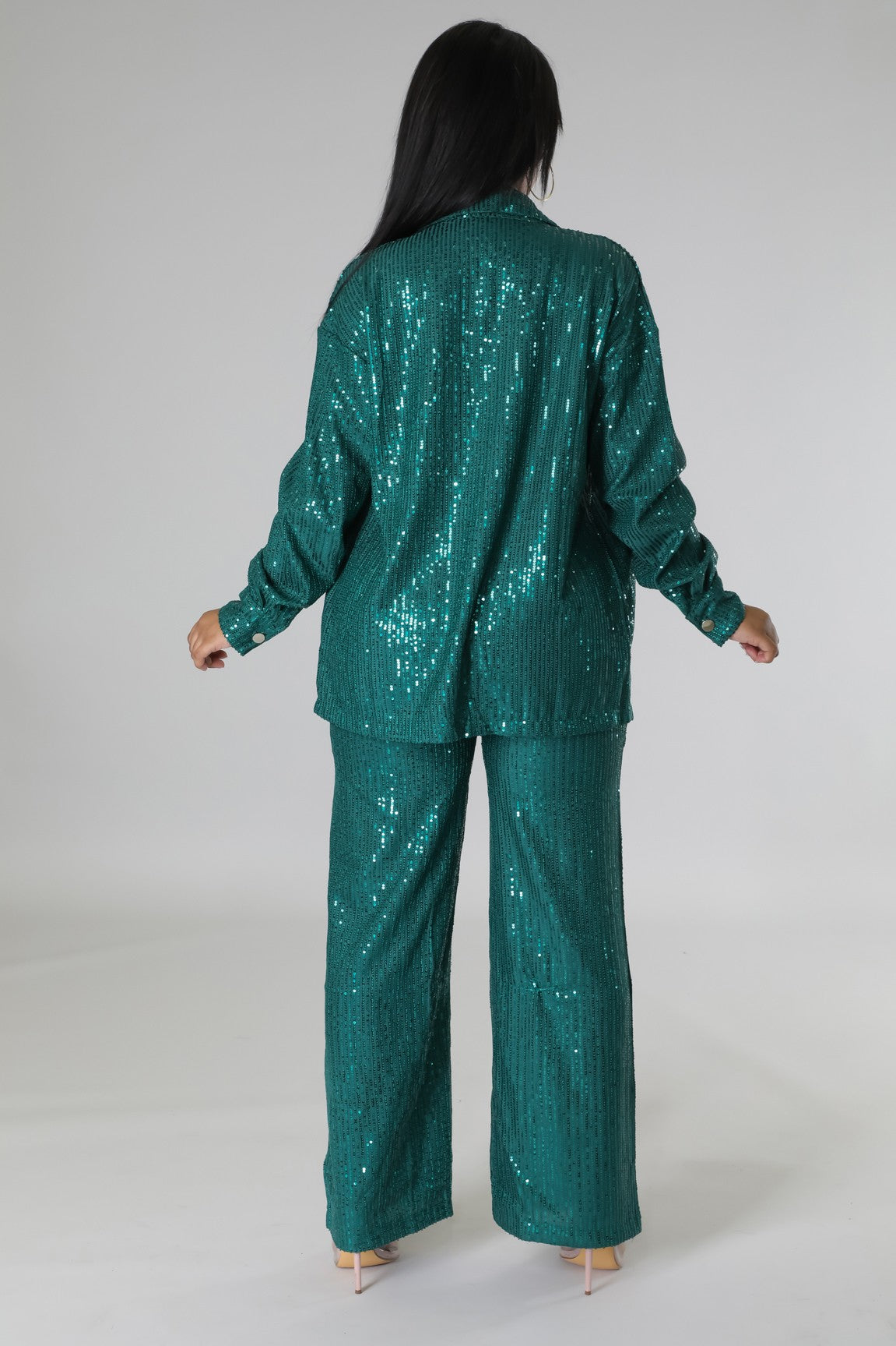 She Shines Sequin Set