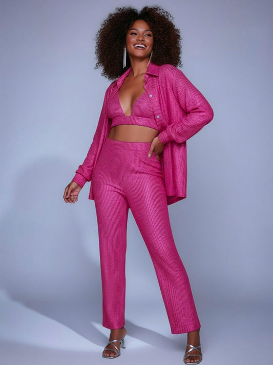 She Shines Sequin Set