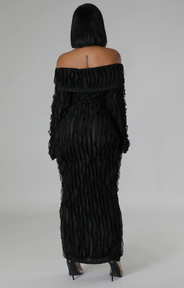 Sheer Shore Maxi Dress