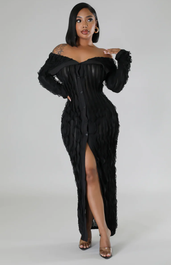 Sheer Shore Maxi Dress