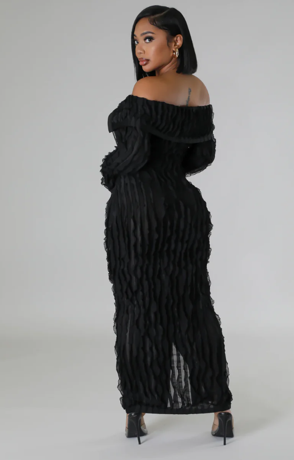 Sheer Shore Maxi Dress