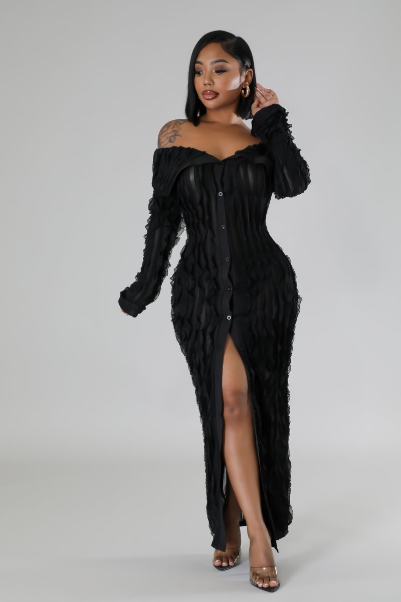 Sheer Shore Maxi Dress