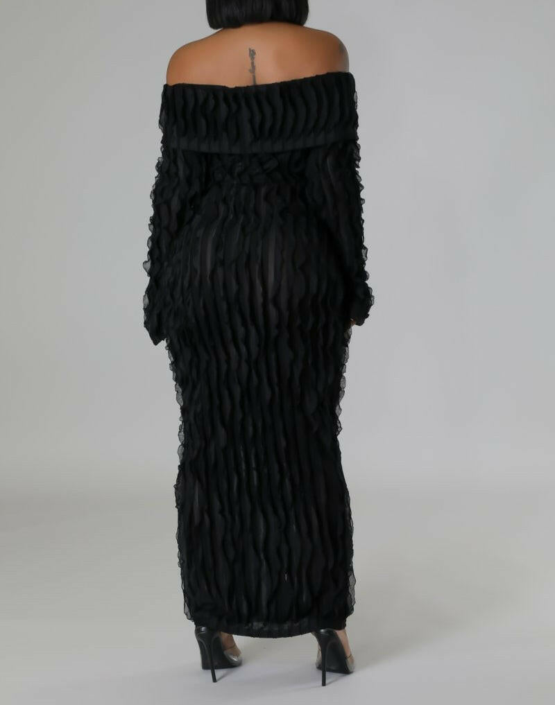 Sheer Shore Maxi Dress