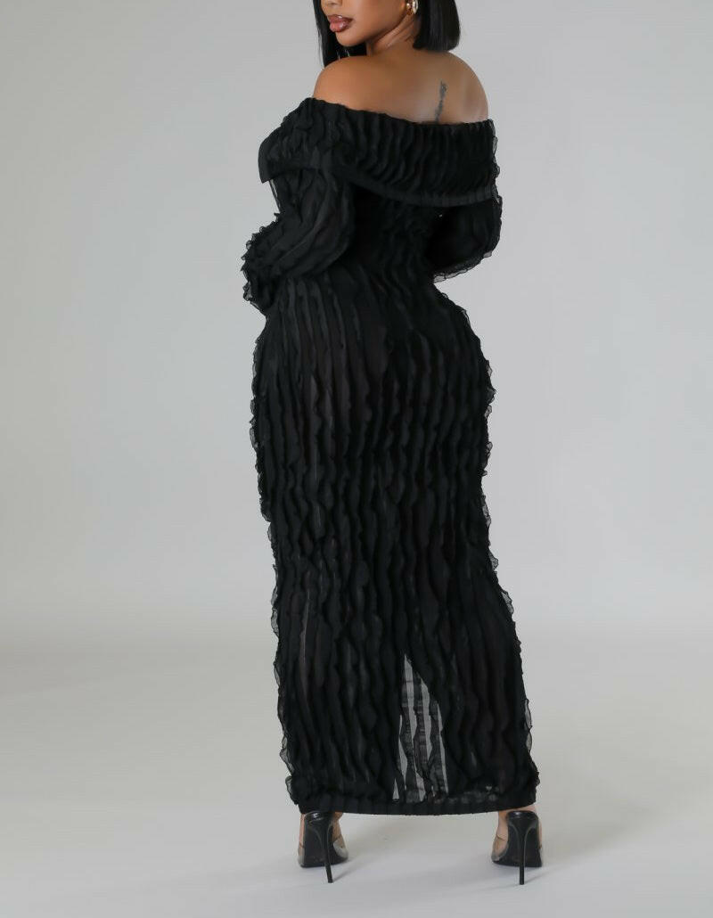 Sheer Shore Maxi Dress