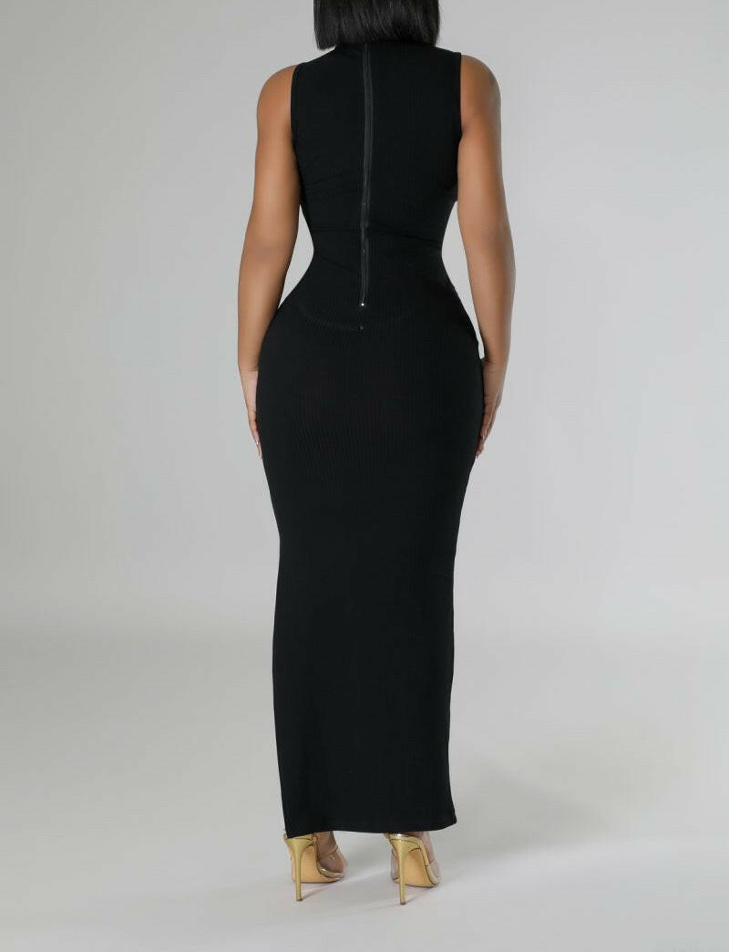 Soft Stitch Maxi Dress