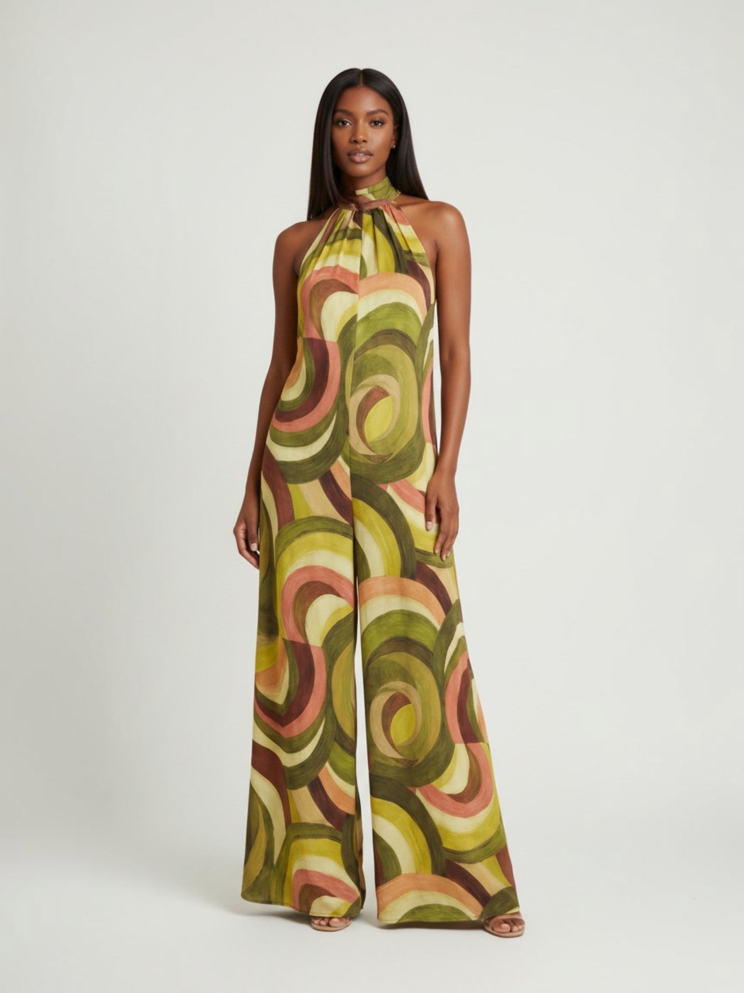 Spiral Twisted Jumpsuit