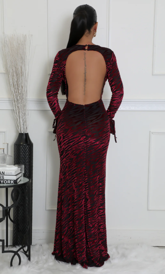 Statement Night Maxi Dress