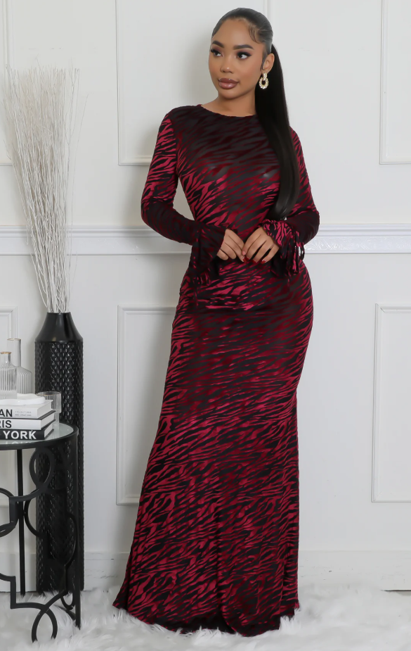 Statement Night Maxi Dress