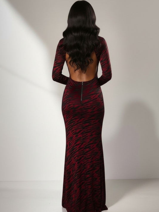 Statement Night Maxi Dress