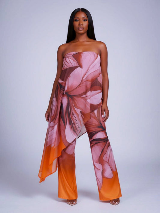 Sunset Petals Jumpsuit