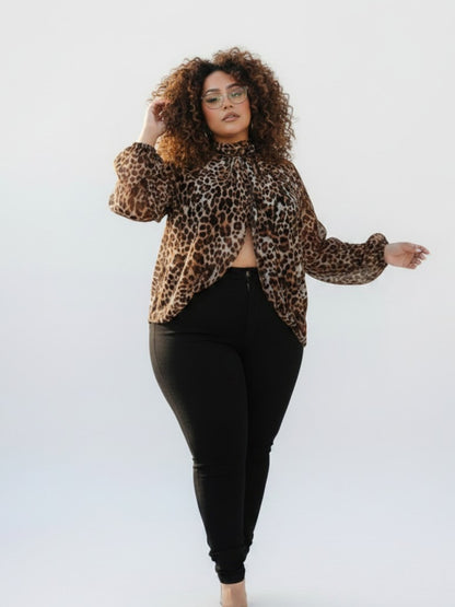 Untamed Animal Print Top