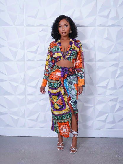 Vibe Higher Skirt Set
