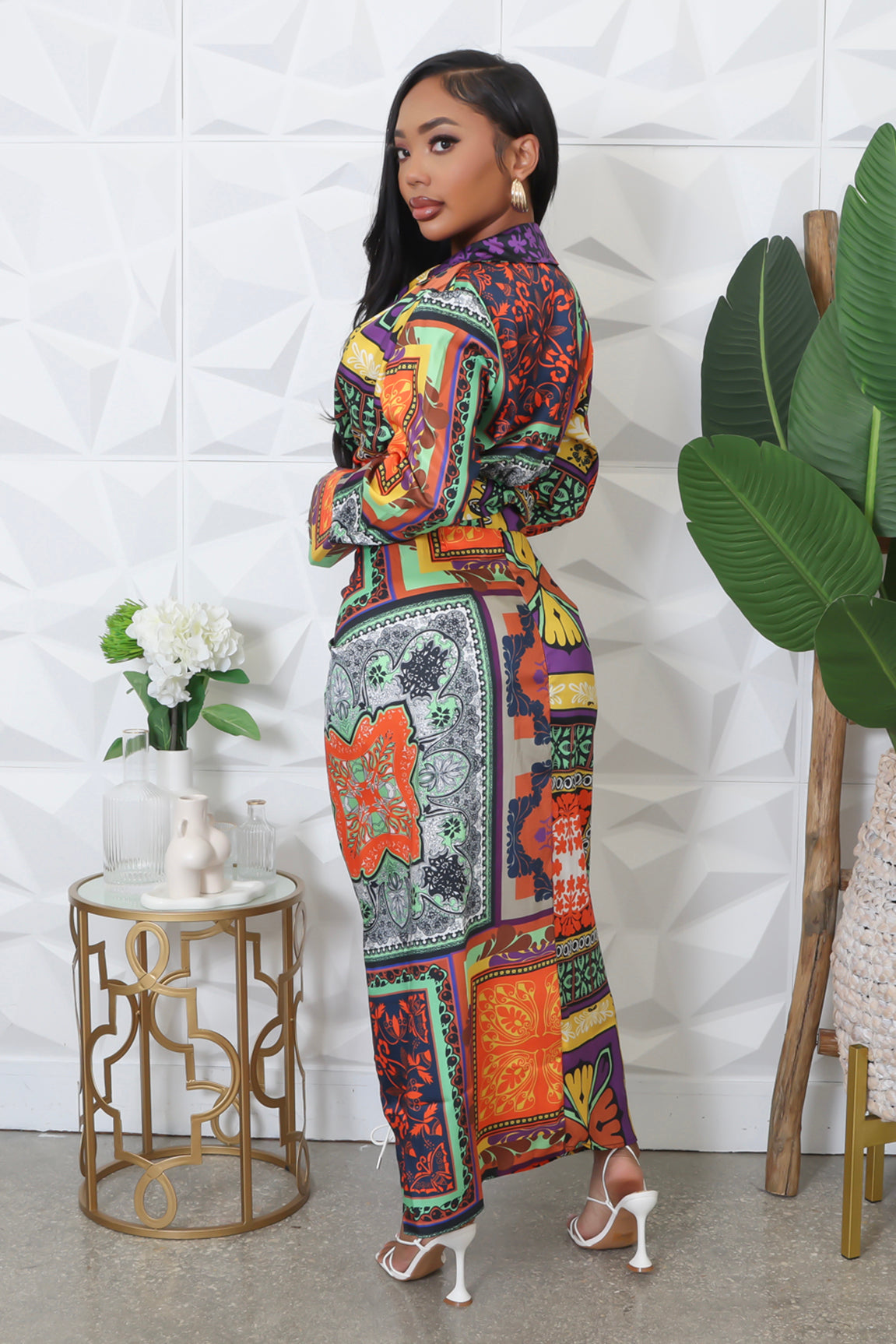 Vibe Spectrum Skirt Set