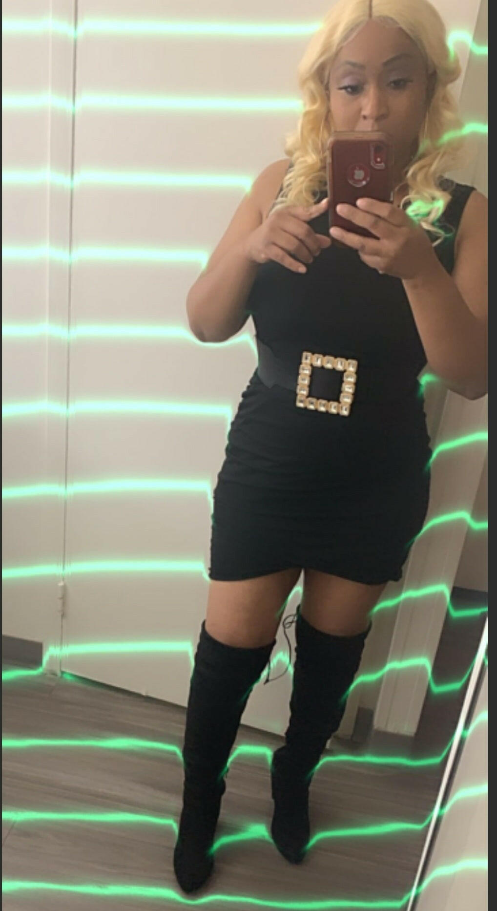 Cinturón con pose de gema