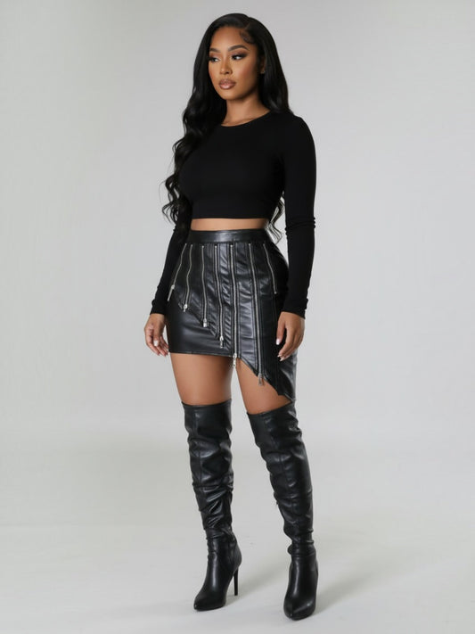 Zipper Vixen Skirt