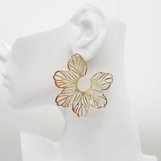 Gilded Petals Earrings