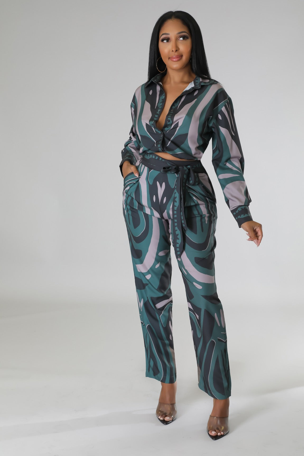 Groove Swirl Pant Set