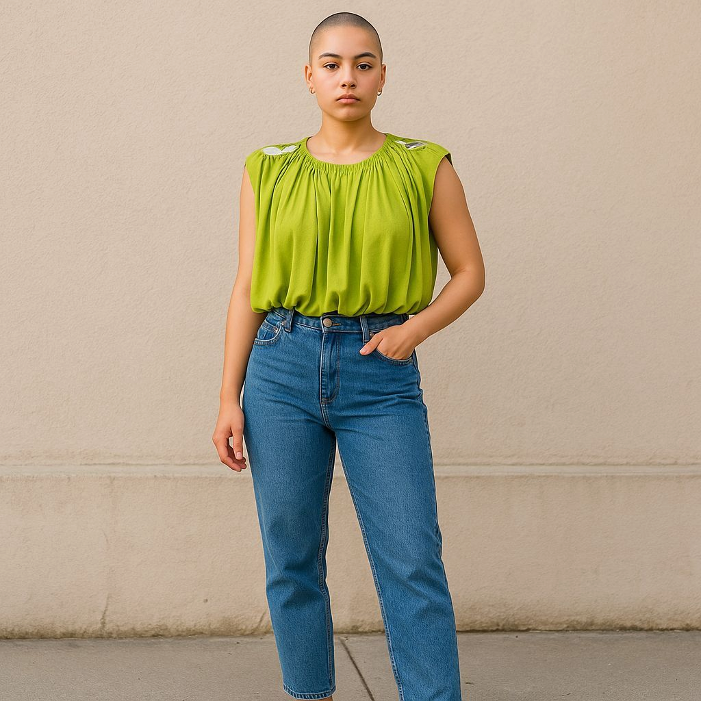 Cutesy Bubble Top