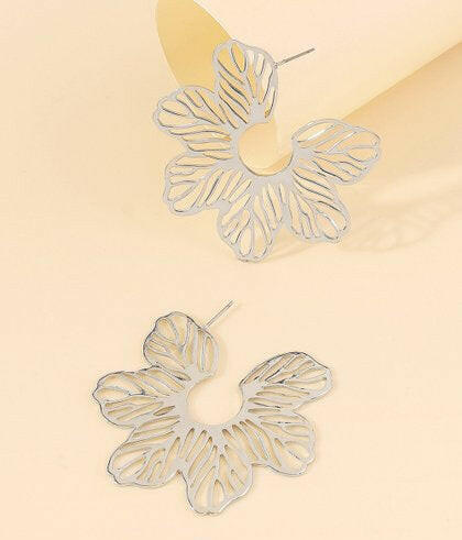 Pendientes florales