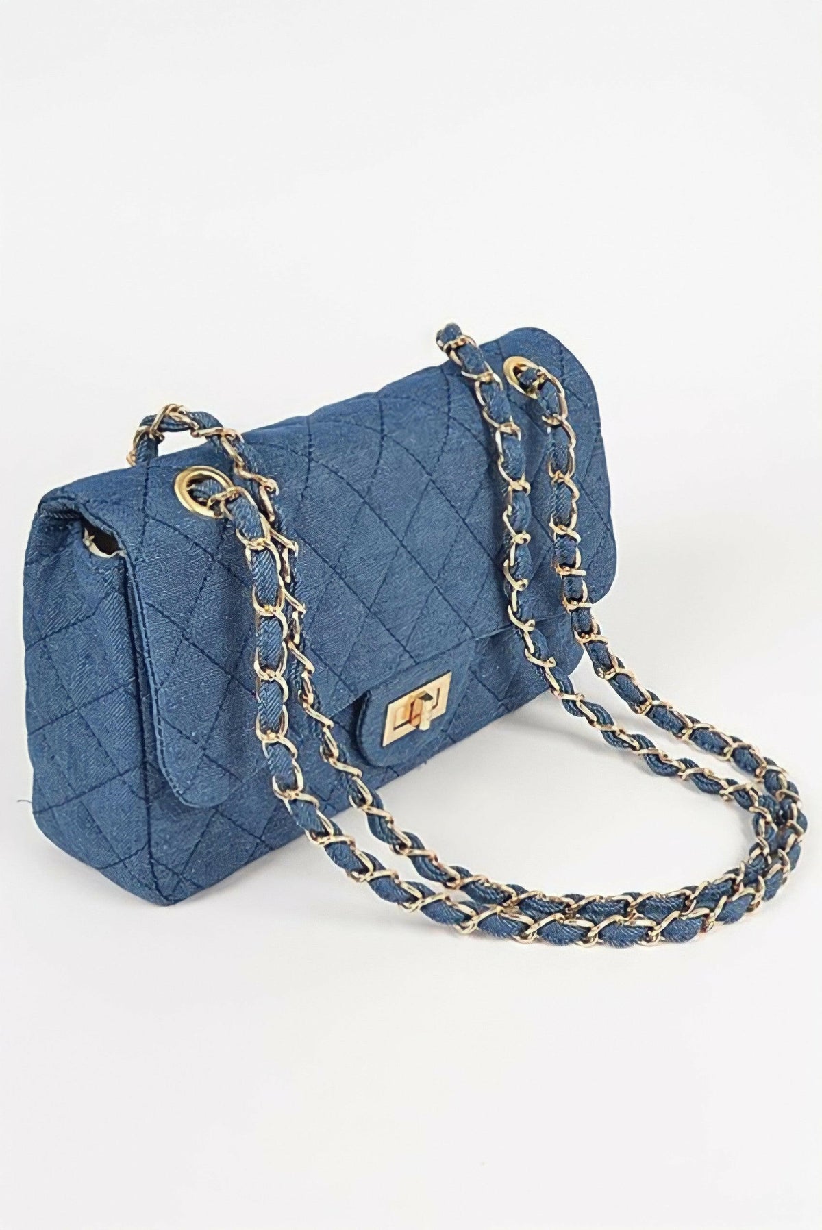 Bloom Denim Shoulder Bag