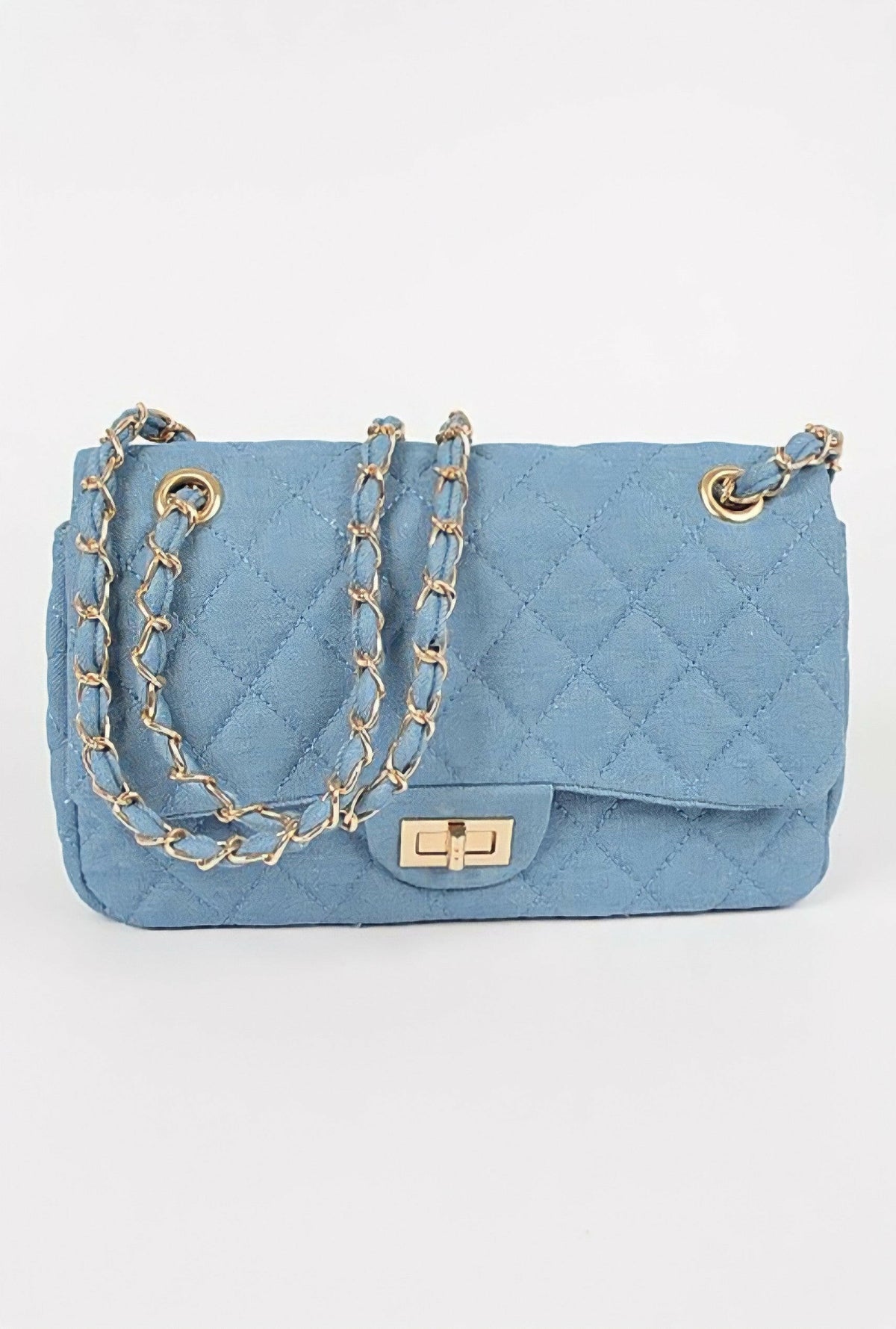 Bloom Denim Shoulder Bag
