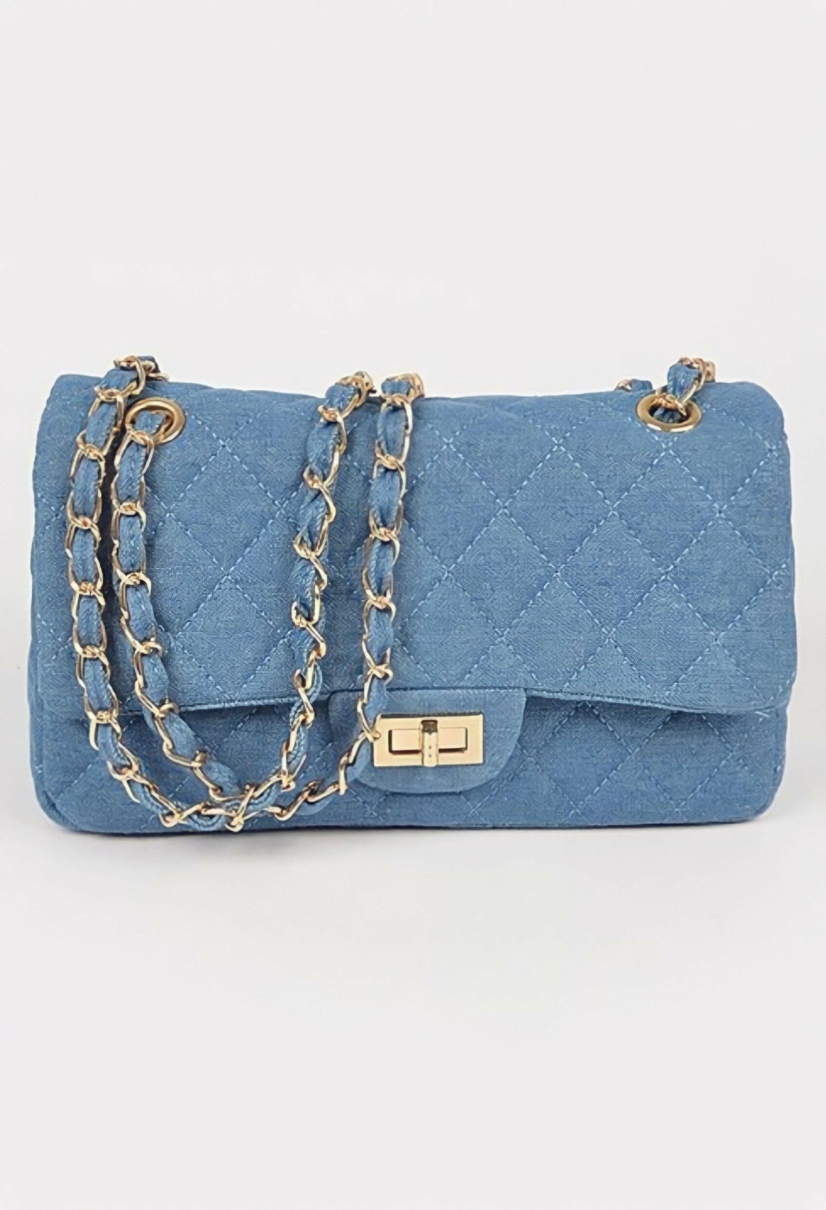 Bloom Denim Shoulder Bag