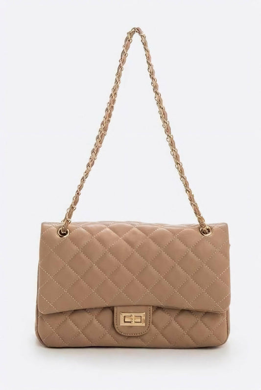Bossy Shoulder Bag (Tan)