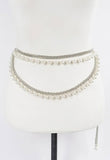 Chain of Pearls Layered Belt