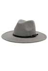 "Jazi" Fedora Hat (Gray)