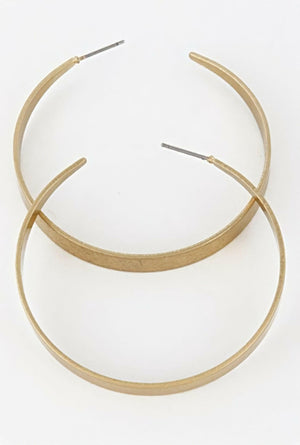 Minimalist Hoop Earrings