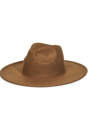 "Penny" Fedora Hat (Brown)