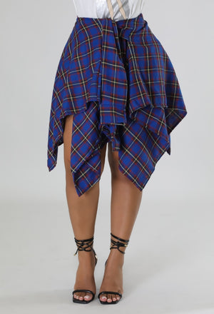 "Darcy" Flannel Skirt