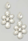 Crystal Cluster Earrings