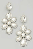 Crystal Cluster Earrings