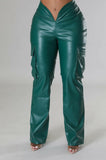 "Maelle" Faux Leather Pants