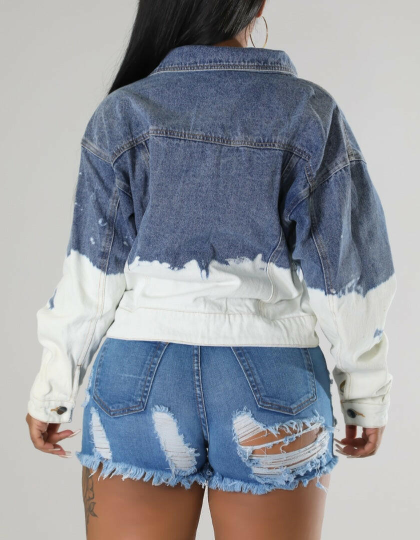 Bleached Denim Jacket