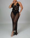 Woven Wild Cover-Up Set